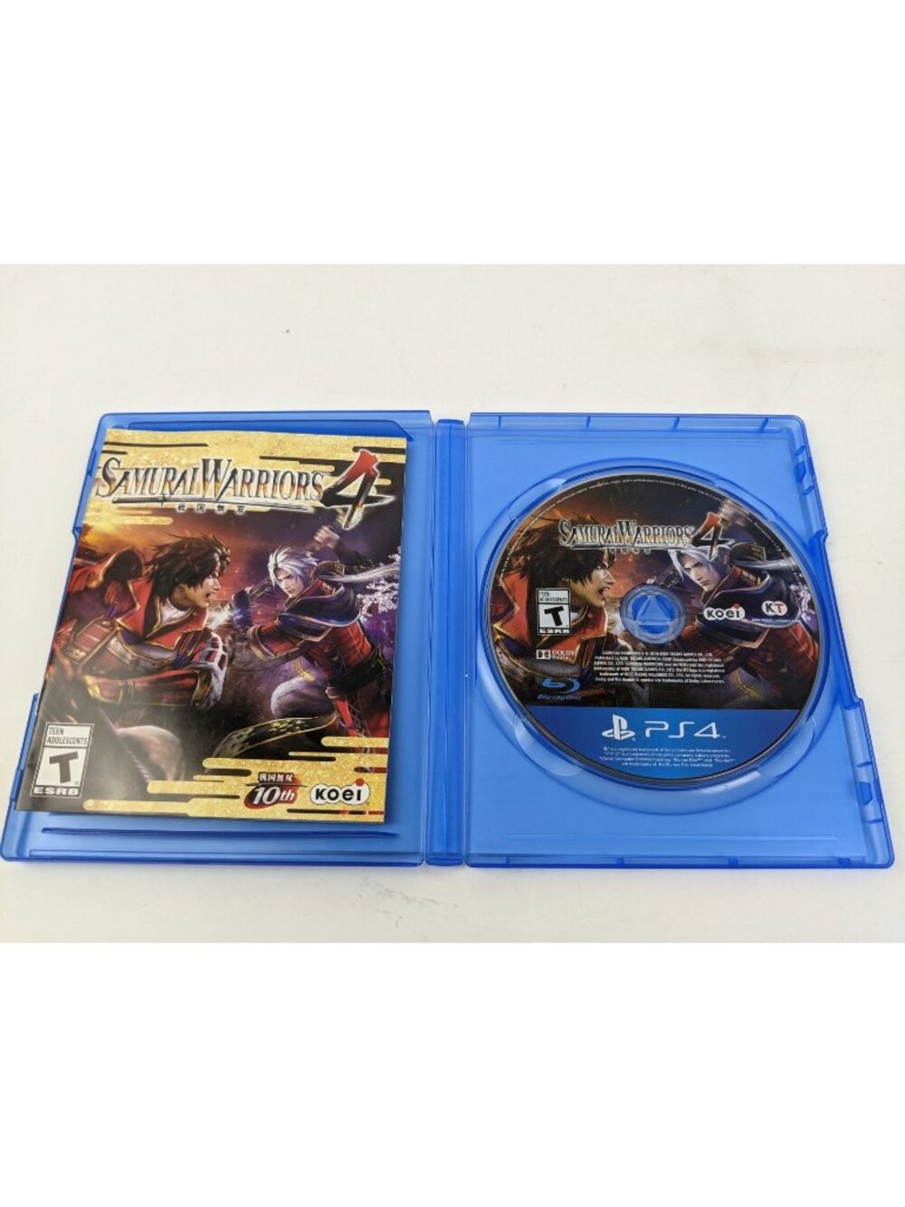 Samurai Warriors 4 (Sony Playstation 4, 2014) Koei Tecmo Adventure Video Game